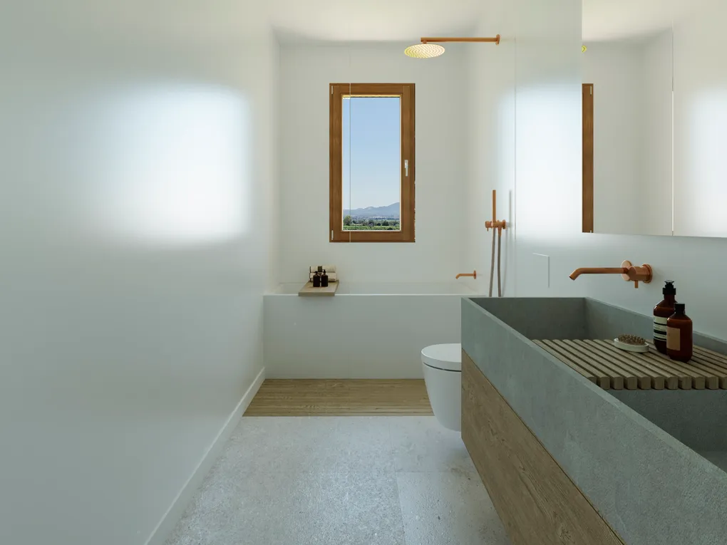 Beautiful rustic country house in Petra-8