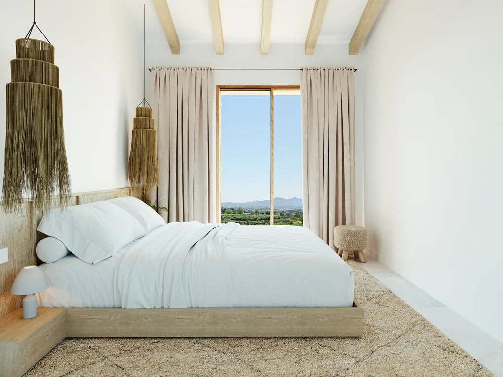 Beautiful rustic country house in Petra-7