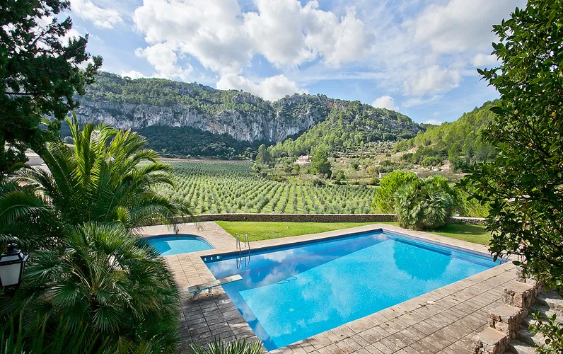 Son Serralta: Excepcional casa señorial en pleno valle de la Serra de Tramuntana