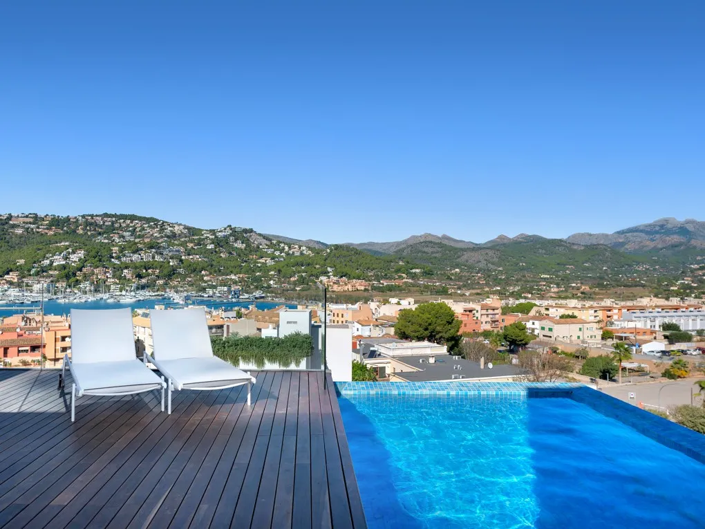 Moderna villa de nueva construcción en Port Andratx con vistas al puerto-2