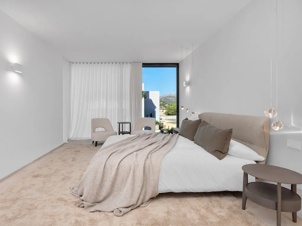 Moderna villa de nueva construcción en Port Andratx con vistas al puerto-8