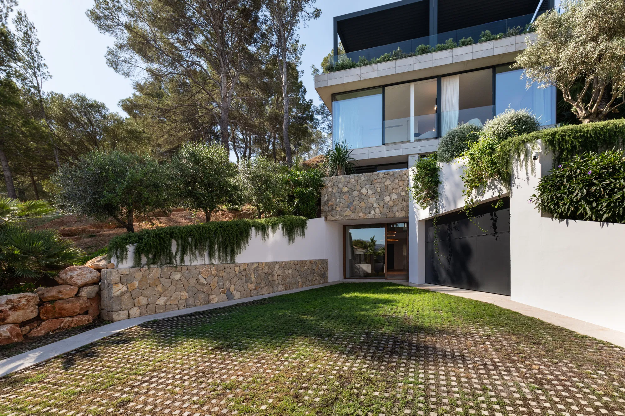 Moderna villa de nueva construcción en Port Andratx con vistas al puerto-25
