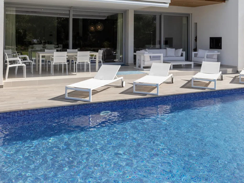 Элегантная современная вилла в линейном стиле. Са Побла-3