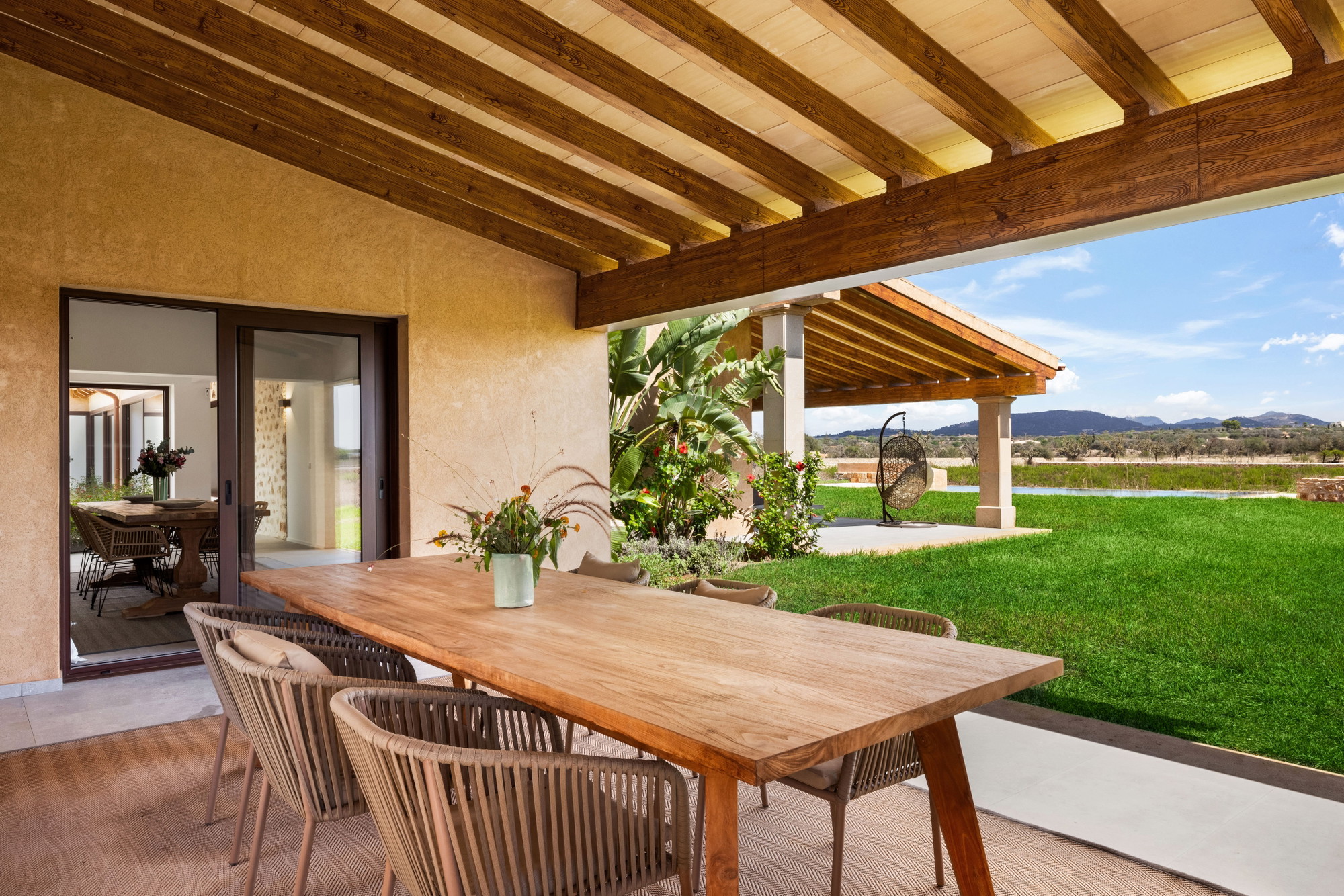 Finca a un piano di nuova costruzione alla periferia di Santanyi-4