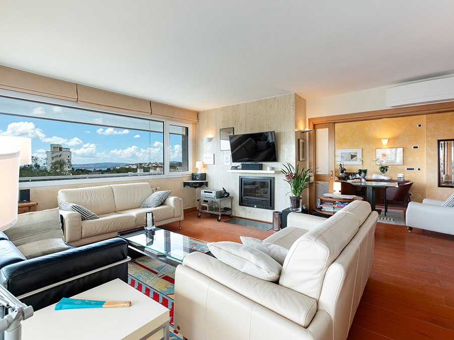 Unik penthouse med havudsigt i Bonanova-3