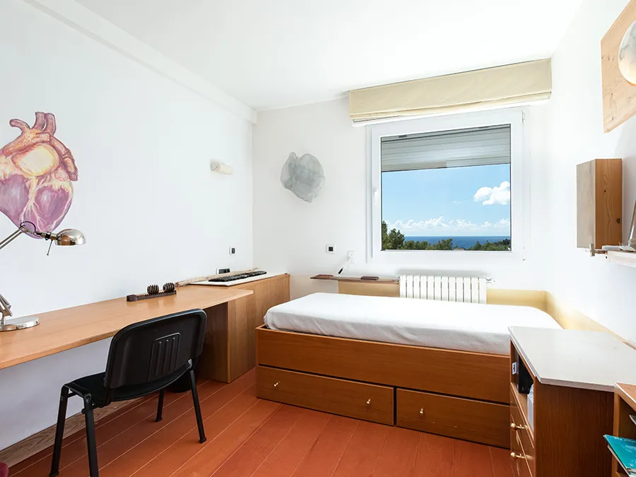 Attico unico con vista sul mare a Bonanova-8