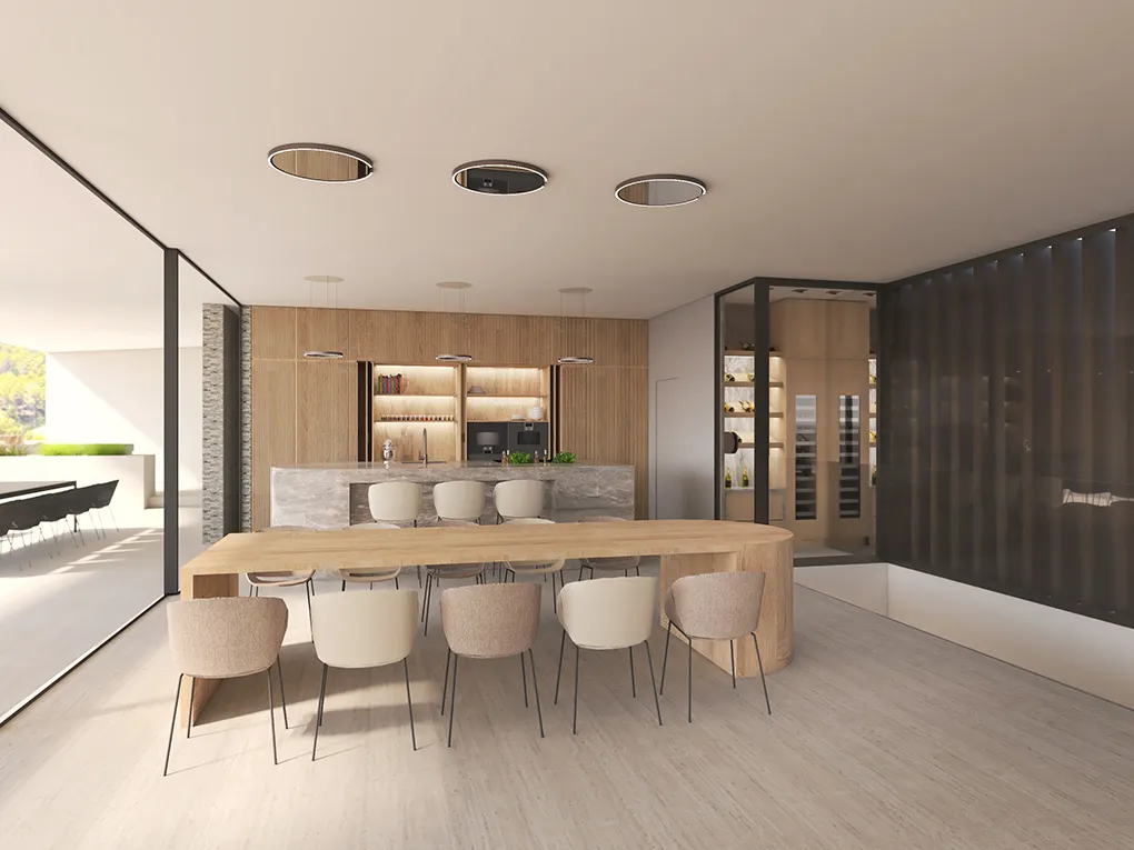 Eccezionale villa con vista mare in costruzione a Son Vida, Palma di Maiorca-6