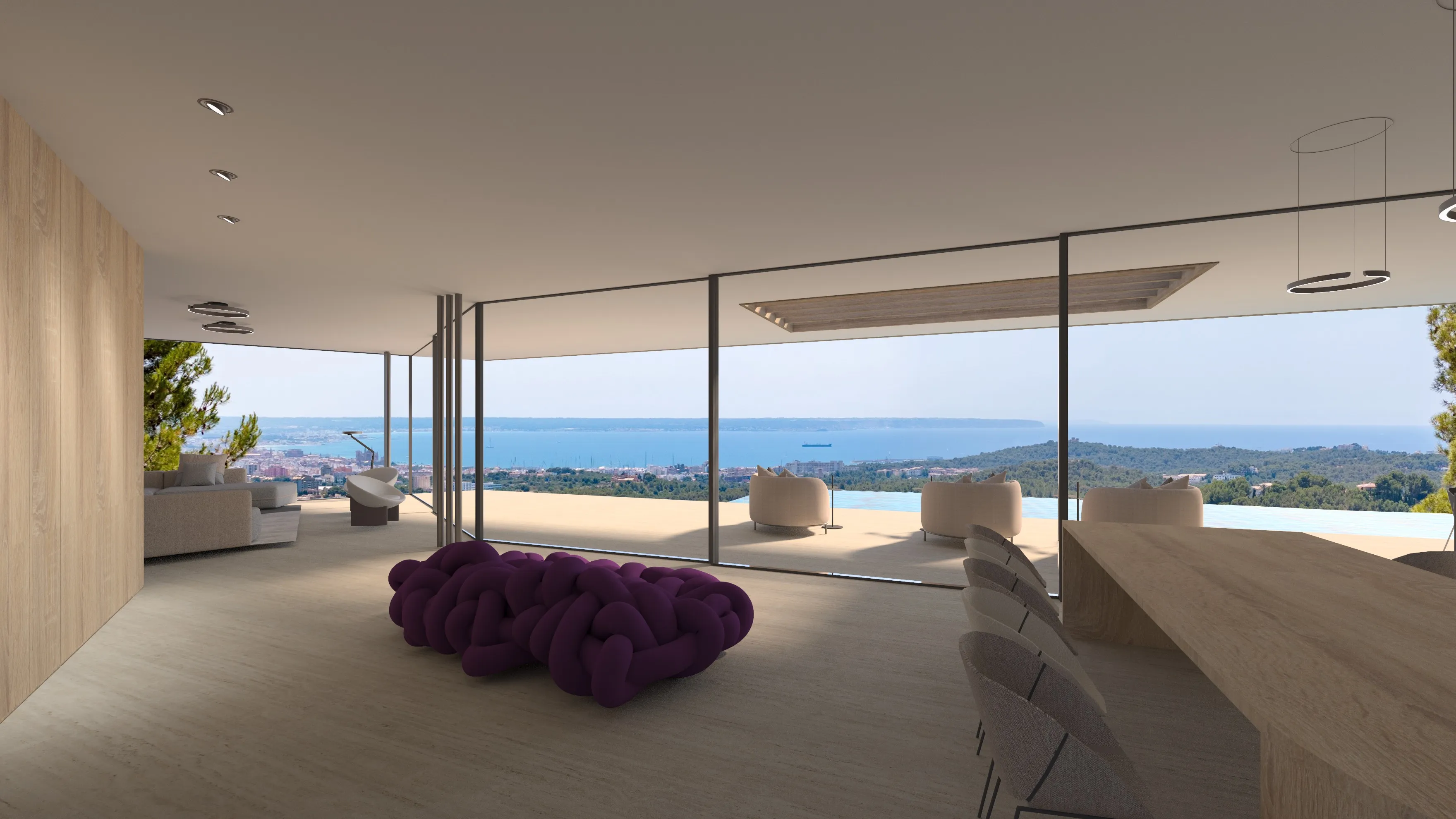 Eccezionale villa con vista mare in costruzione a Son Vida, Palma di Maiorca-1