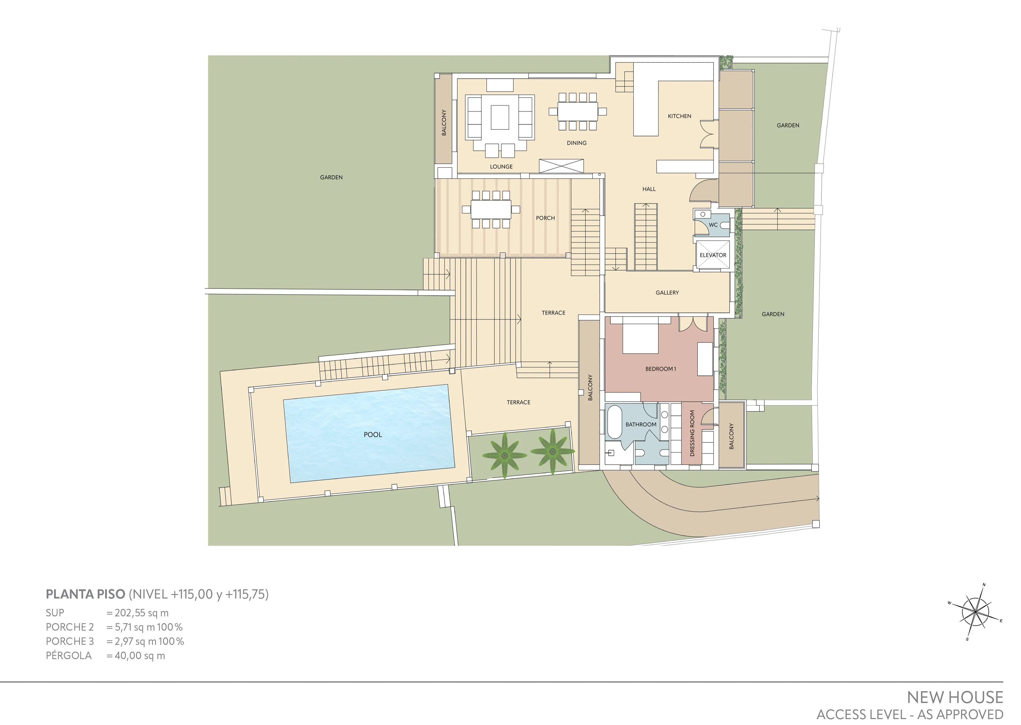 Villa - harbour views and approved new house project-34
