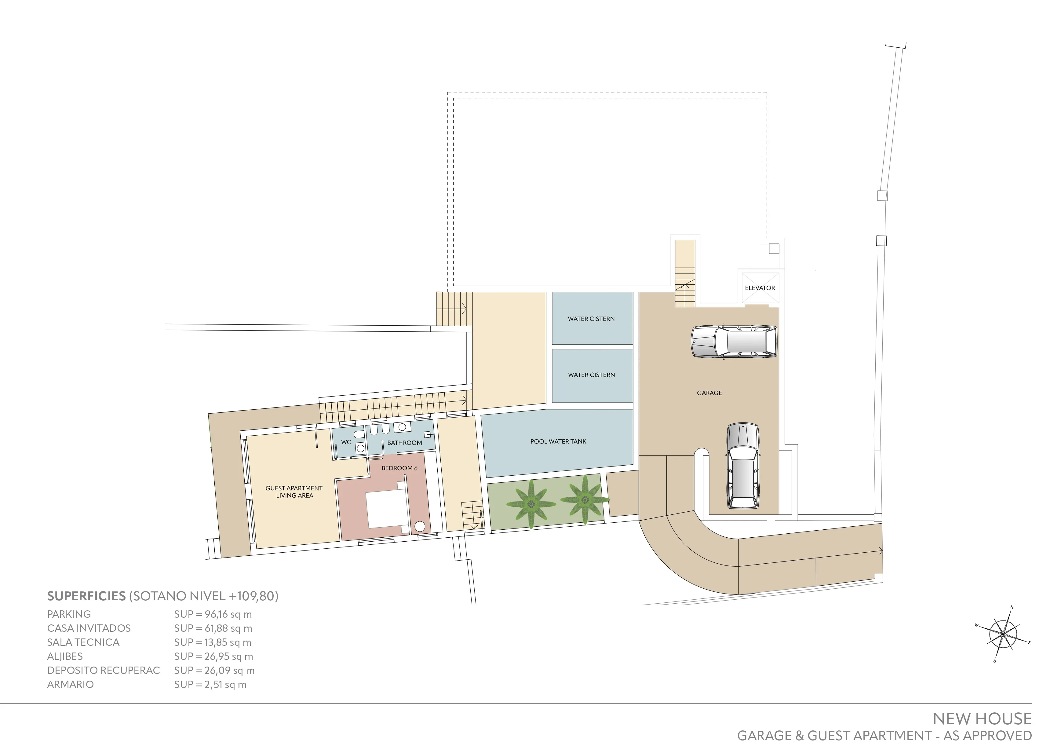 Vila amb vista al port i projecte aprovat per a un nou habitatge-36