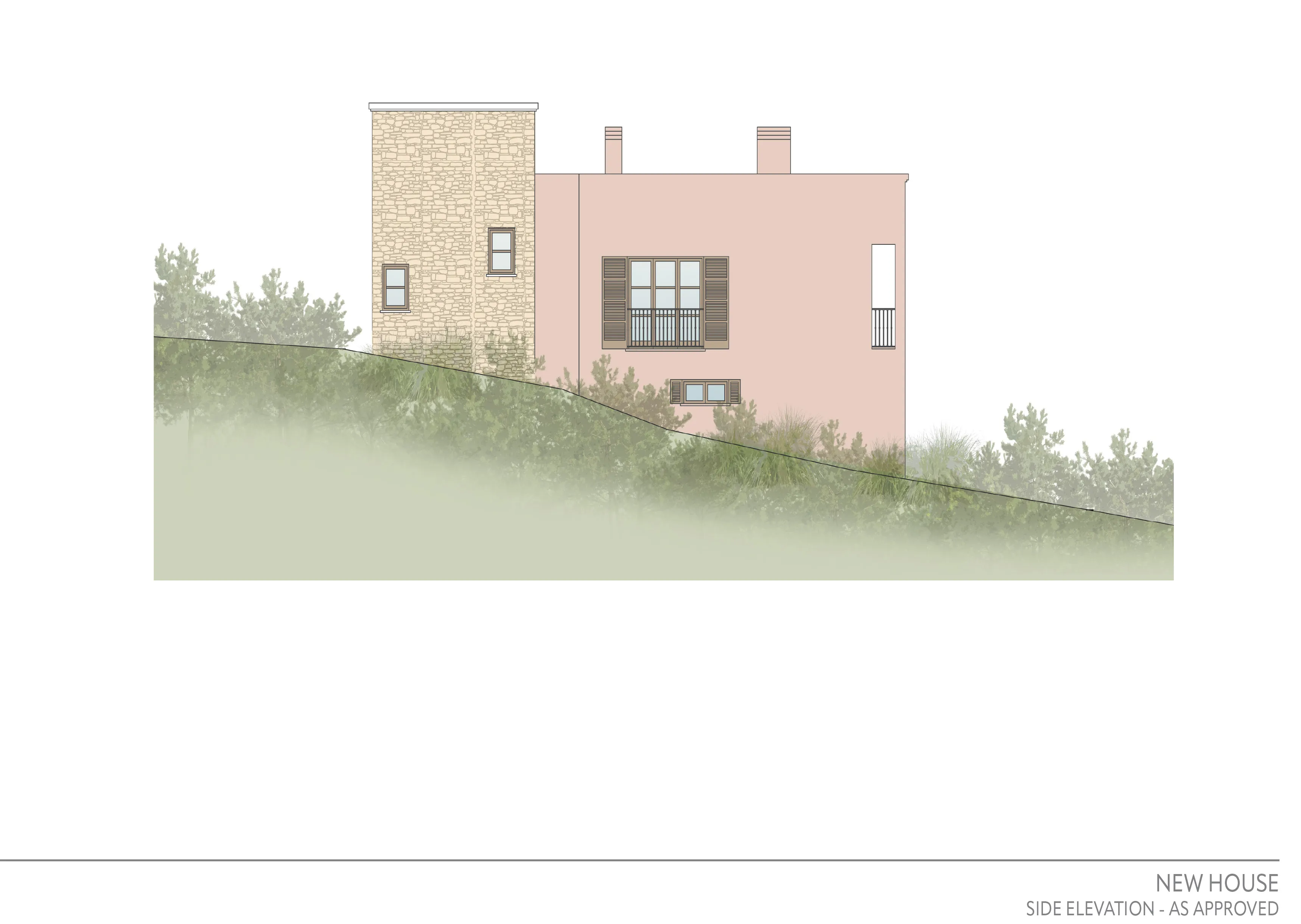 Villa - harbour views and approved new house project-32