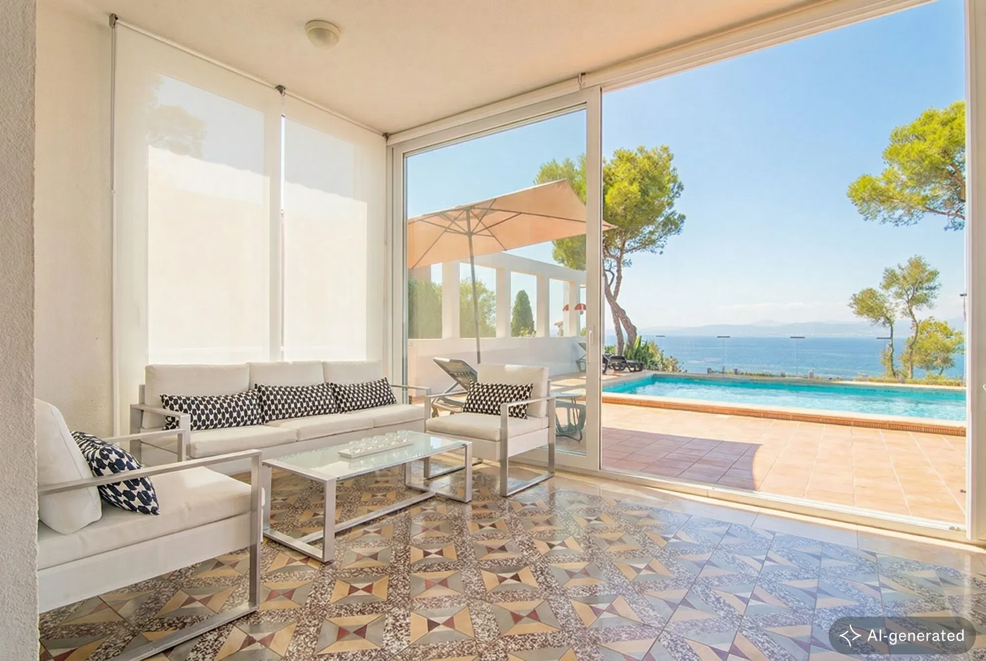 Modern frontline villa with vacation rental license-4