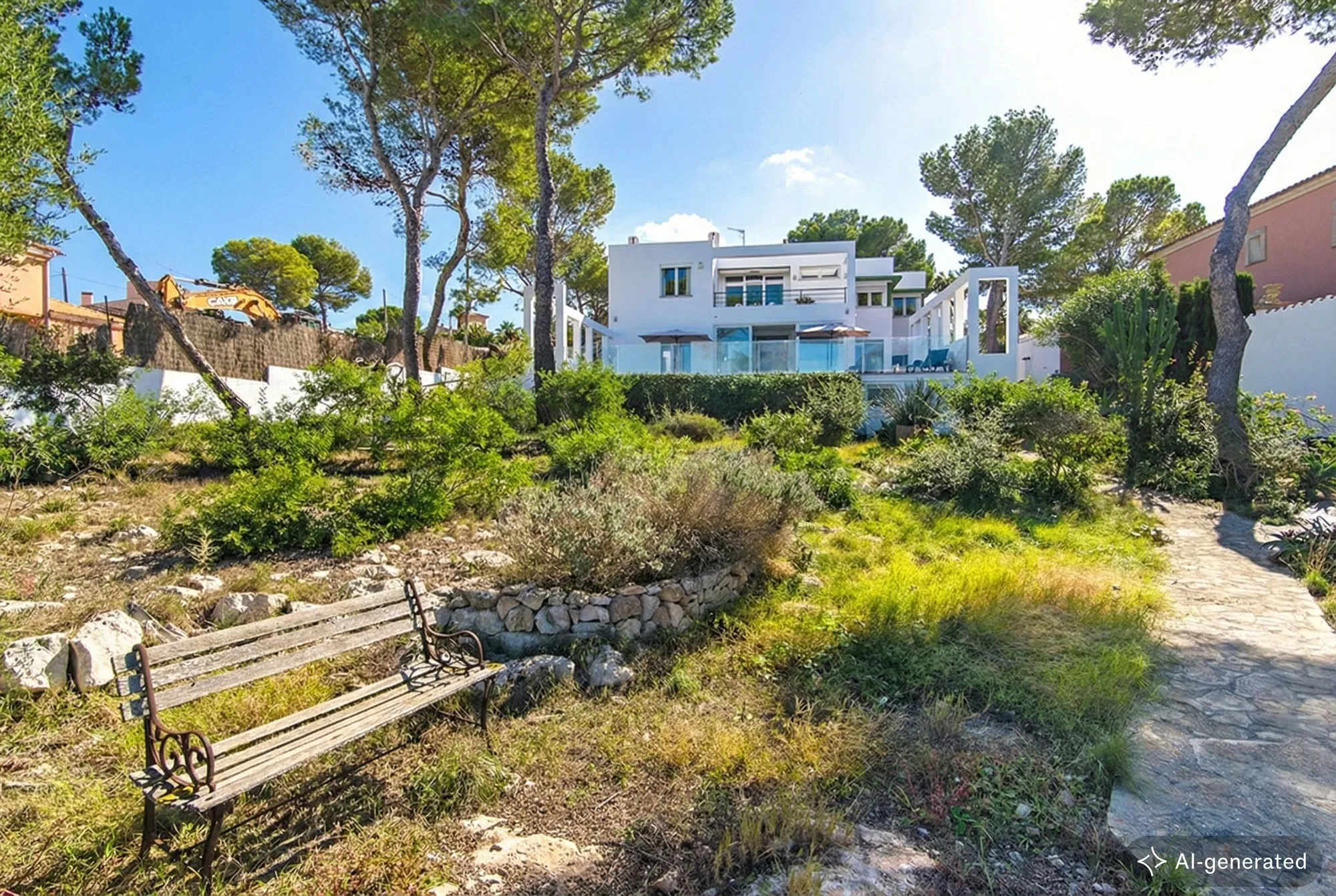 Modern frontline villa with vacation rental license-3