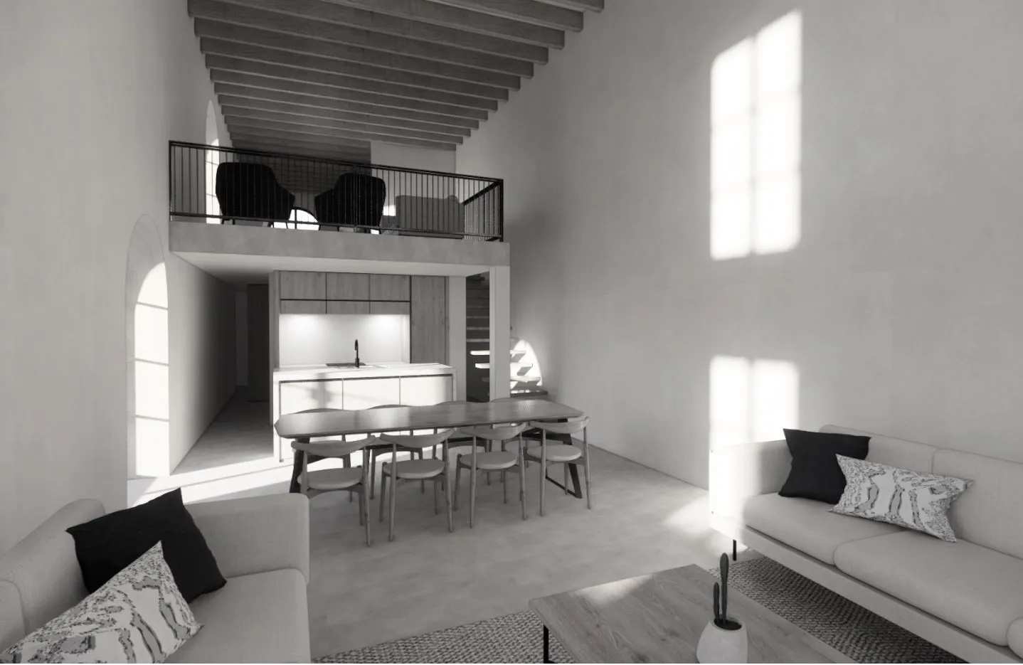 Vecchia casa da ristrutturare con progetto, pronta da costruire-4