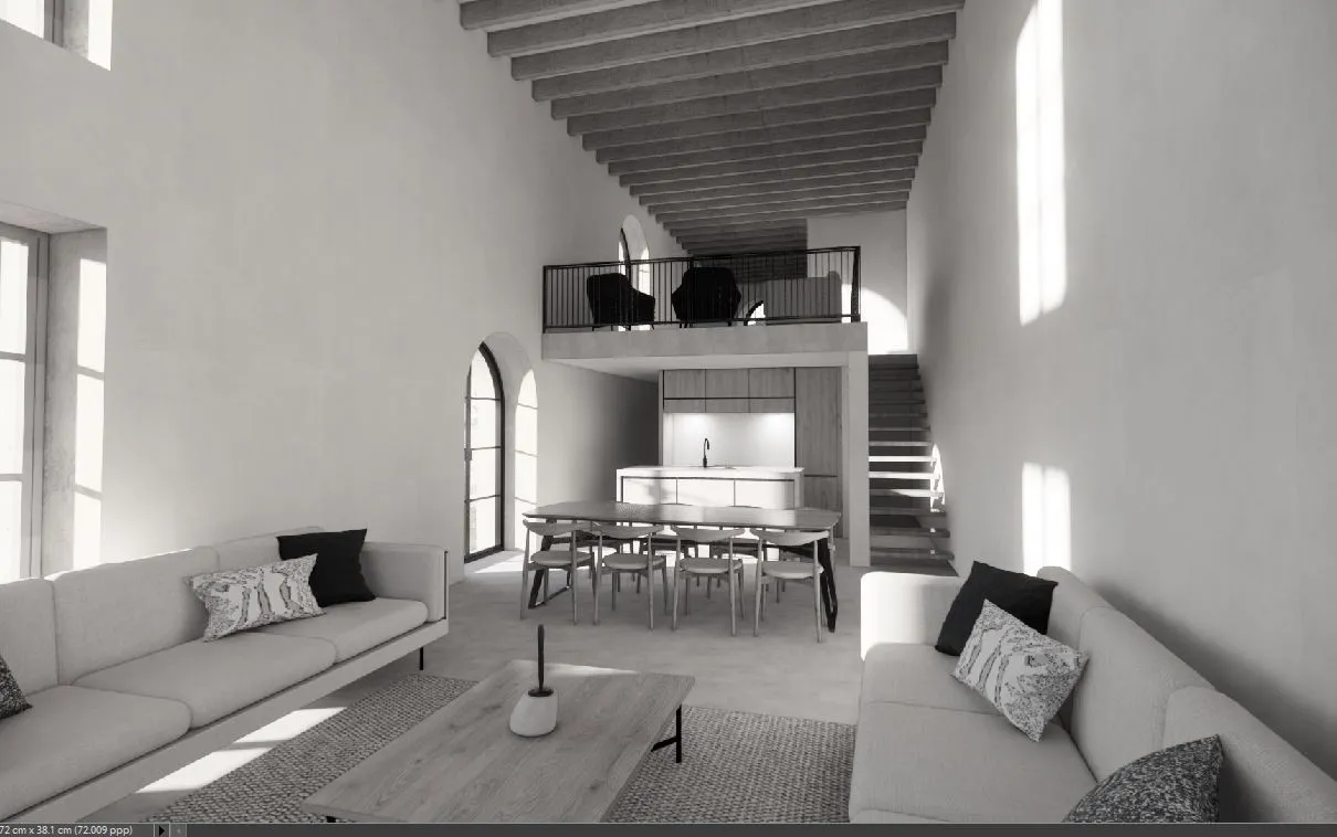 Vecchia casa da ristrutturare con progetto, pronta da costruire-5