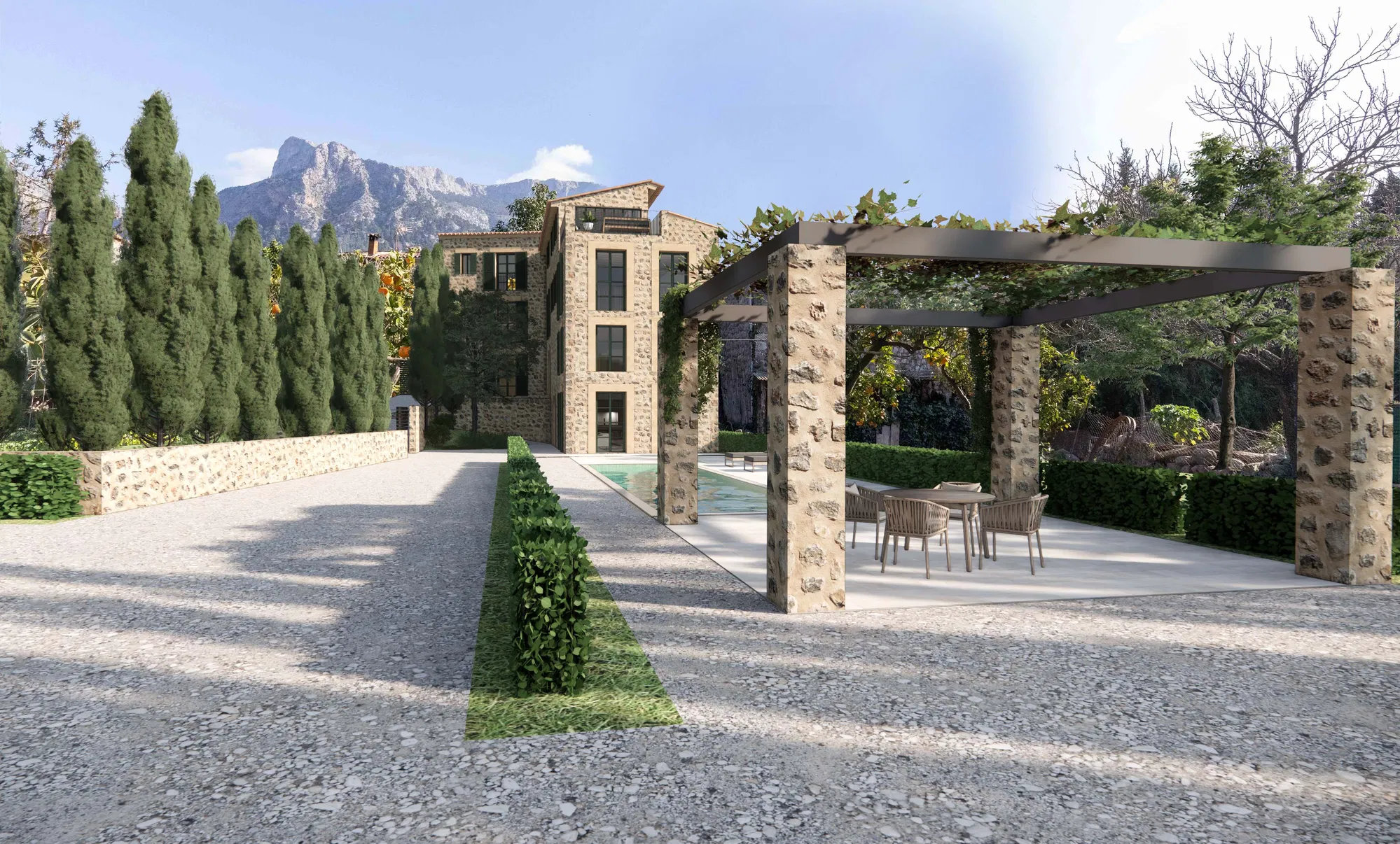 Casa antigua para reformar con proyecto, listo para construir-1