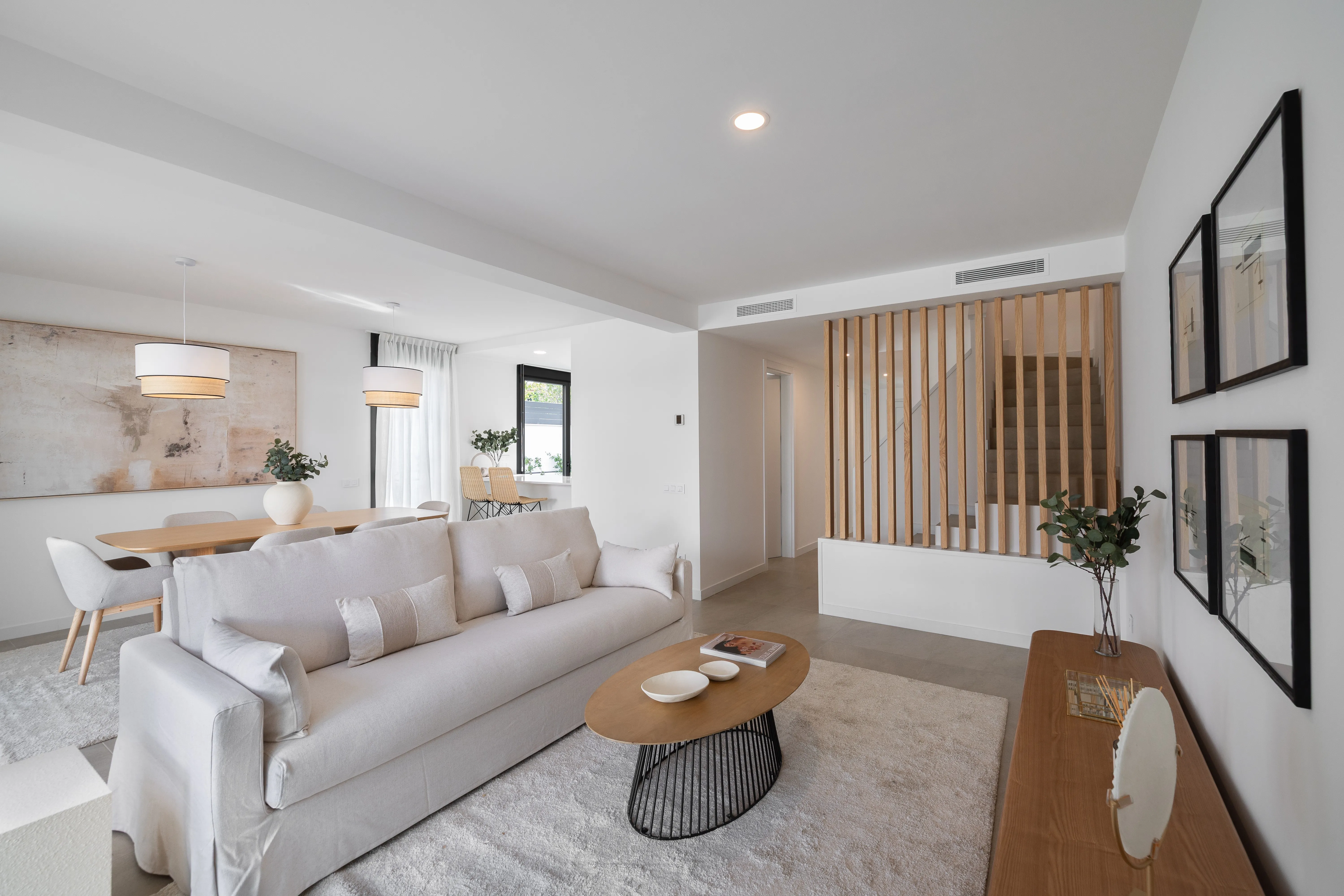 New built semi detached house with pool in Puig de Ros-7