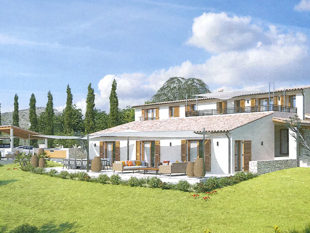 Projet de construction d'une maison de campagne de quatre chambres à Son Fe, Alcudia-3