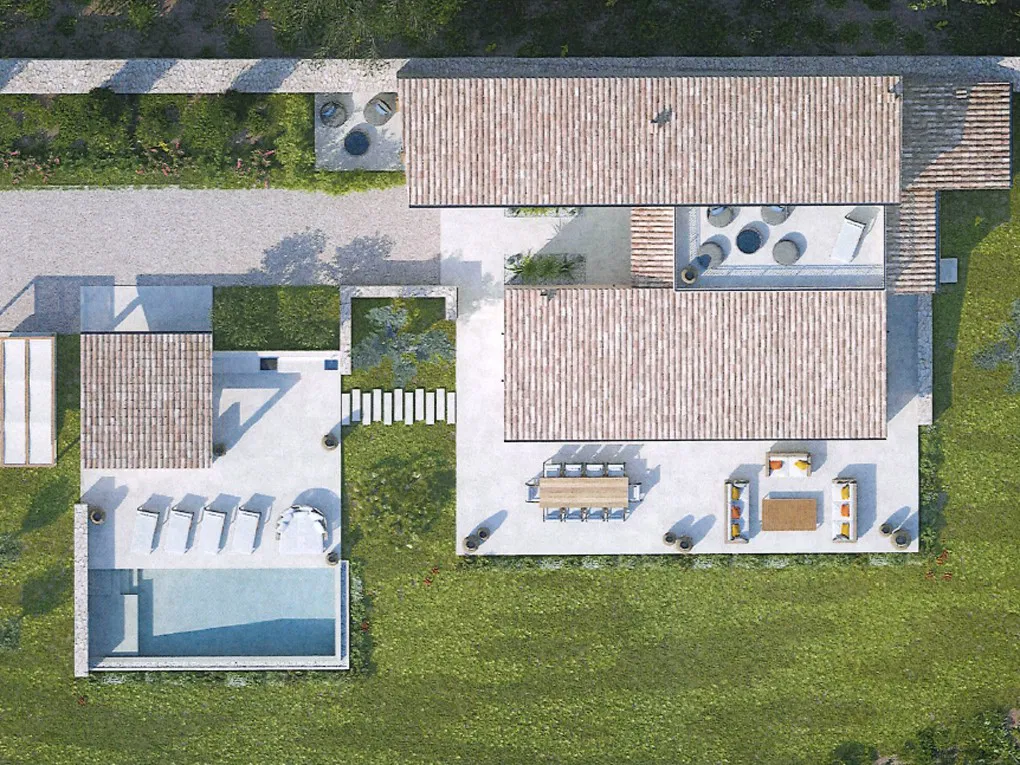 Projet de construction d'une maison de campagne de quatre chambres à Son Fe, Alcudia-6