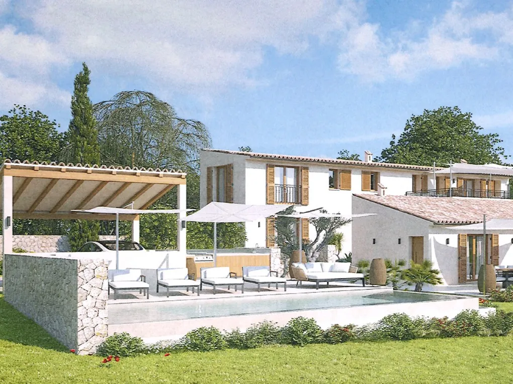 Projekt för att bygga ett lanthus med fyra sovrum i Son Fe, Alcudia-1