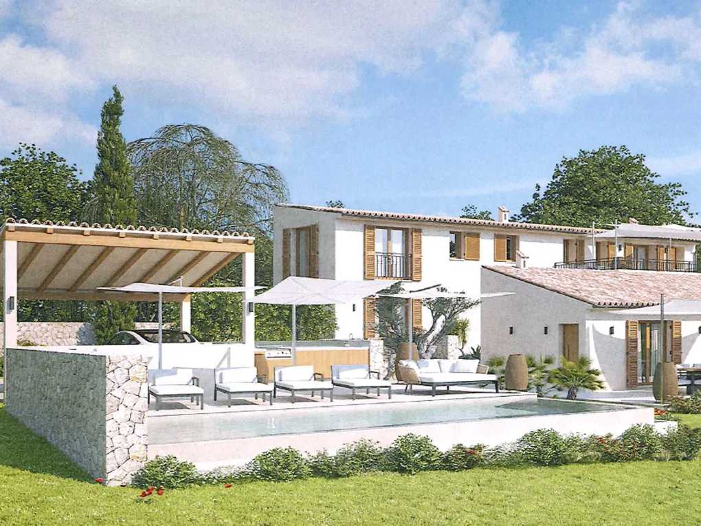 Projet de construction d'une maison de campagne de quatre chambres à Son Fe, Alcudia-1