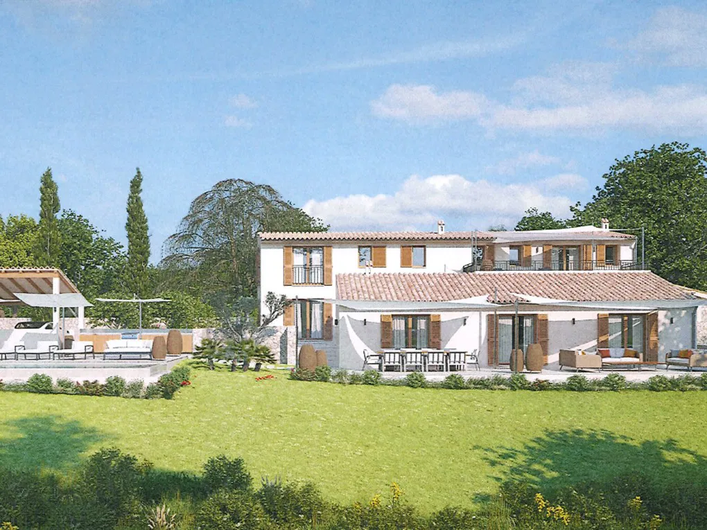 Projet de construction d'une maison de campagne de quatre chambres à Son Fe, Alcudia-2
