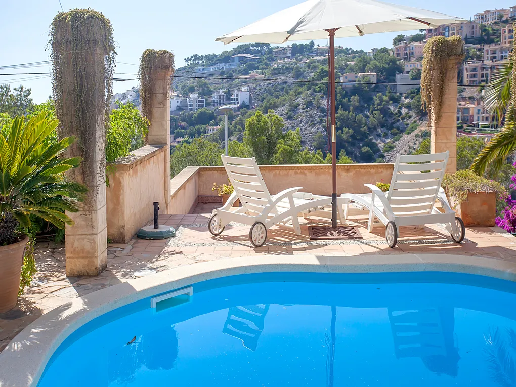 Villa mediterranea vista mare con appartamenti per gli ospiti-18