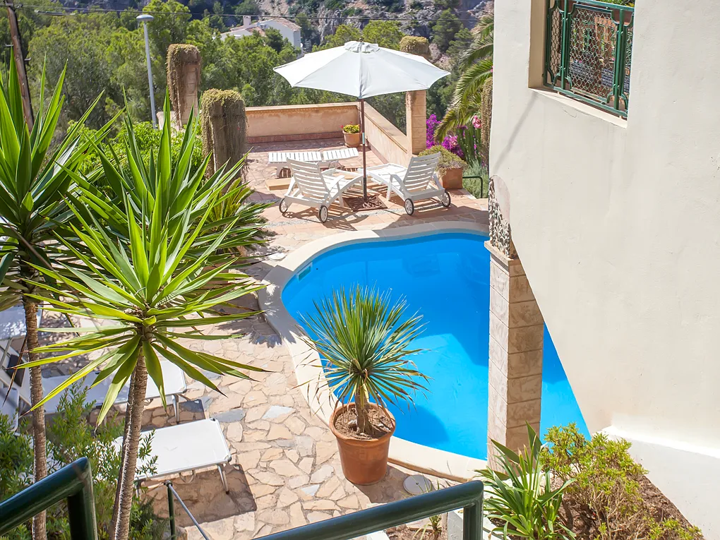 Villa mediterranea vista mare con appartamenti per gli ospiti-23
