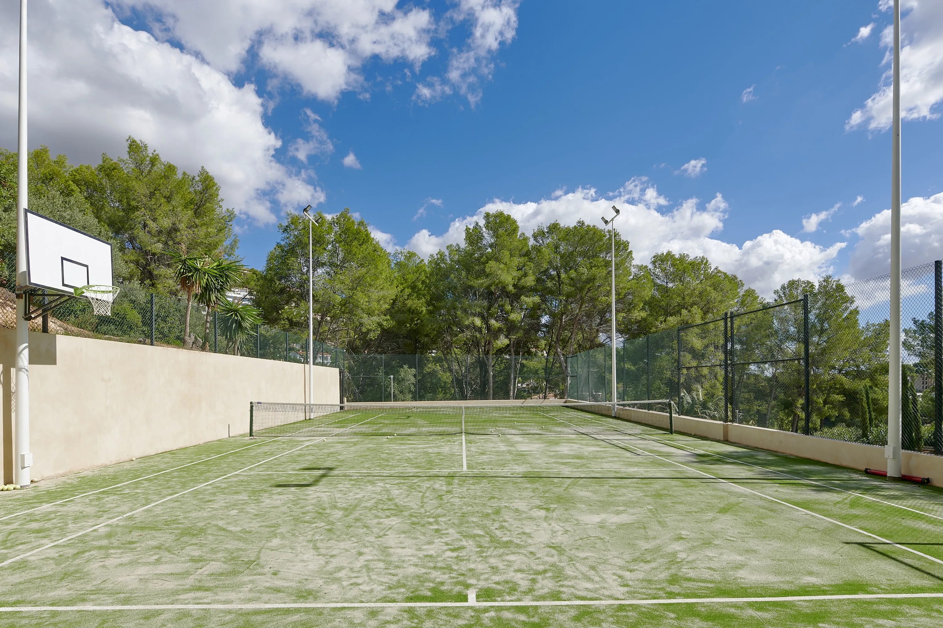 Villa neoclassica di design con vista sul mare-17