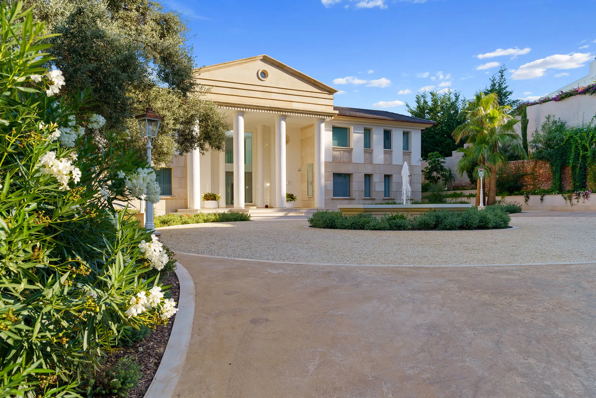 Neoclassic designer villa with sea views in Son Vida-5
