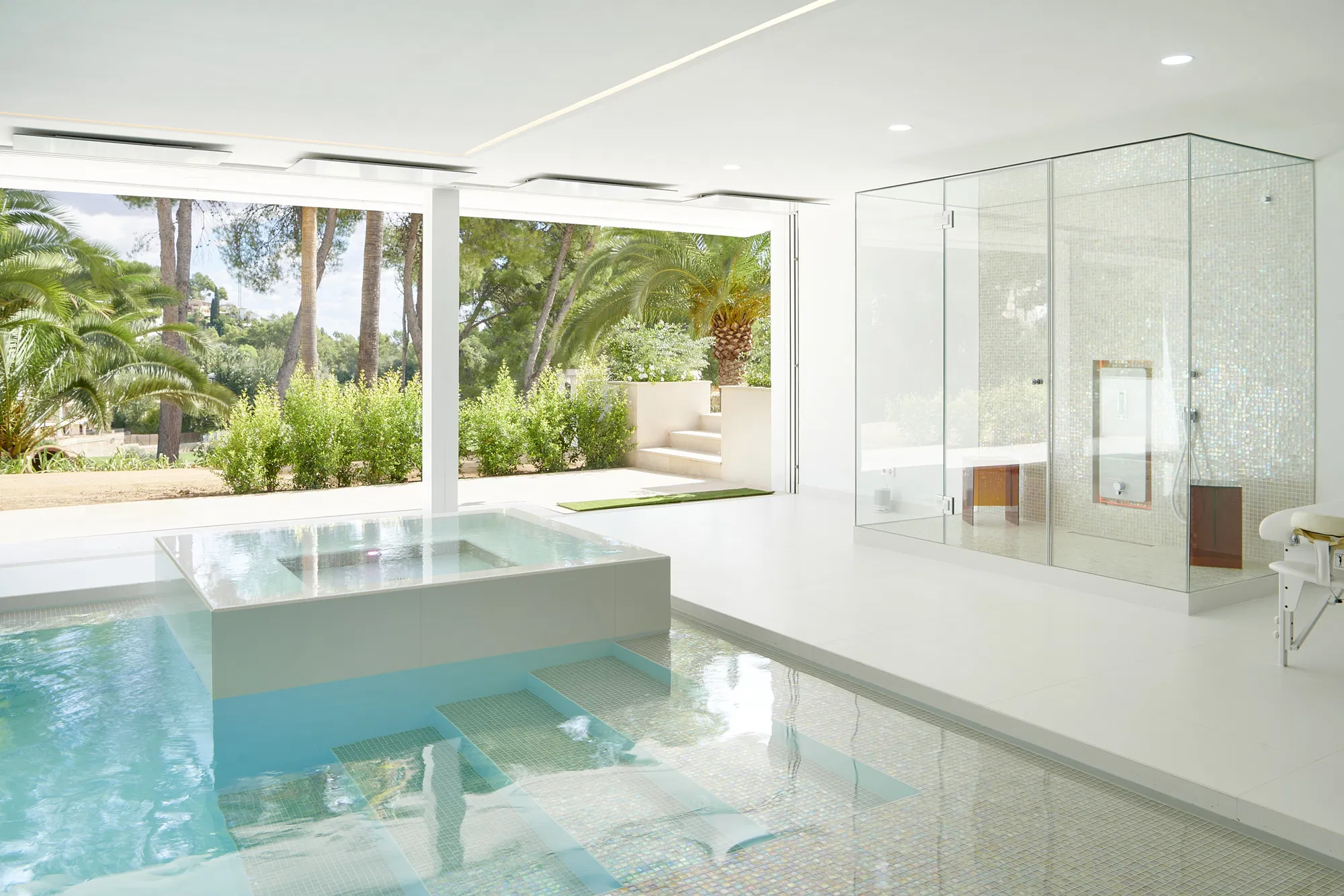 Neoclassic designer villa with sea views in Son Vida-12