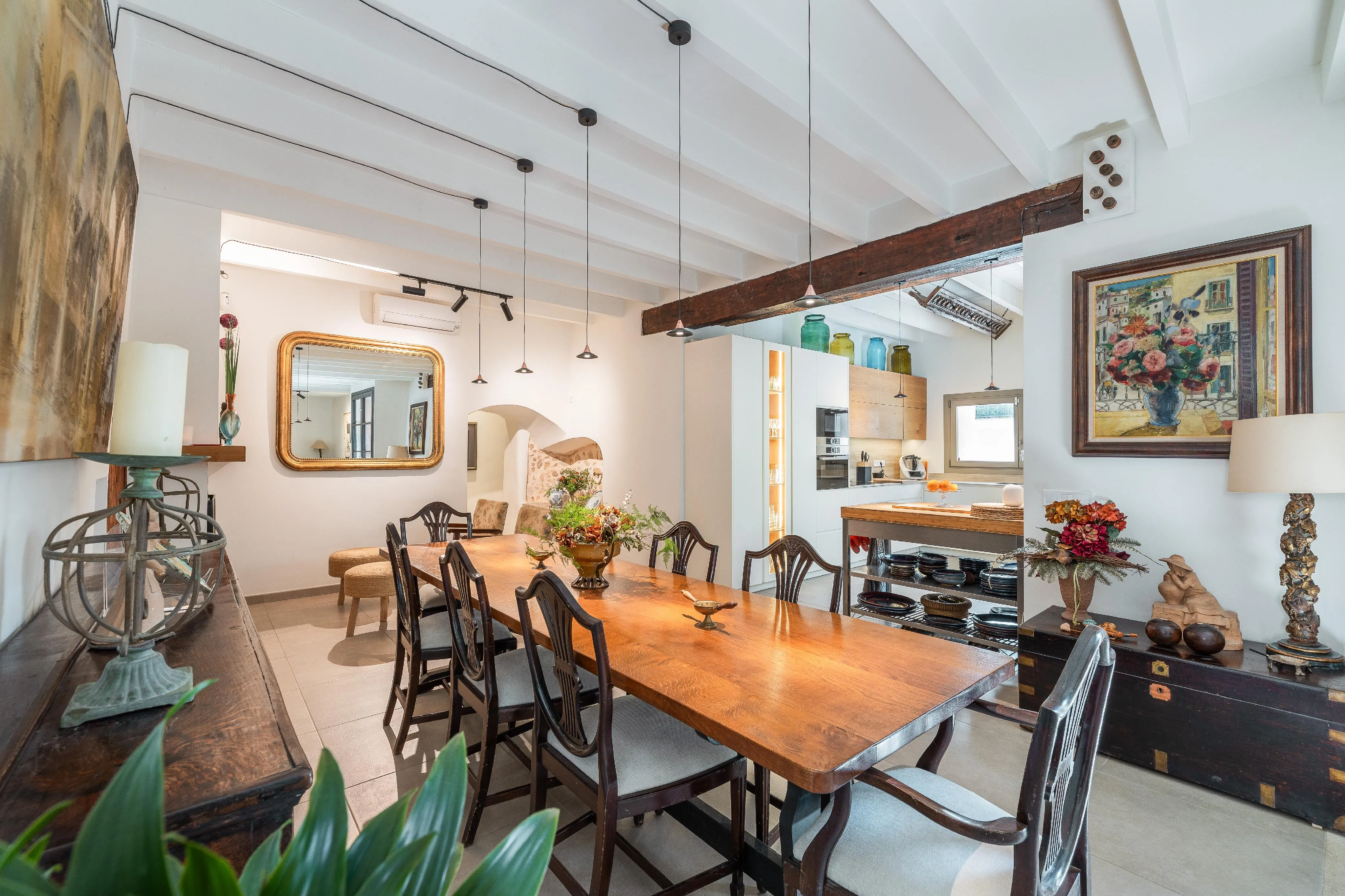 Historic charm meets modern living in a stone house in Consell-7