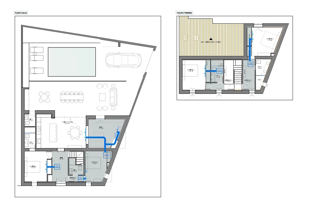 Gorgeous, modern townhouse in Muro with private courtyard and pool-27