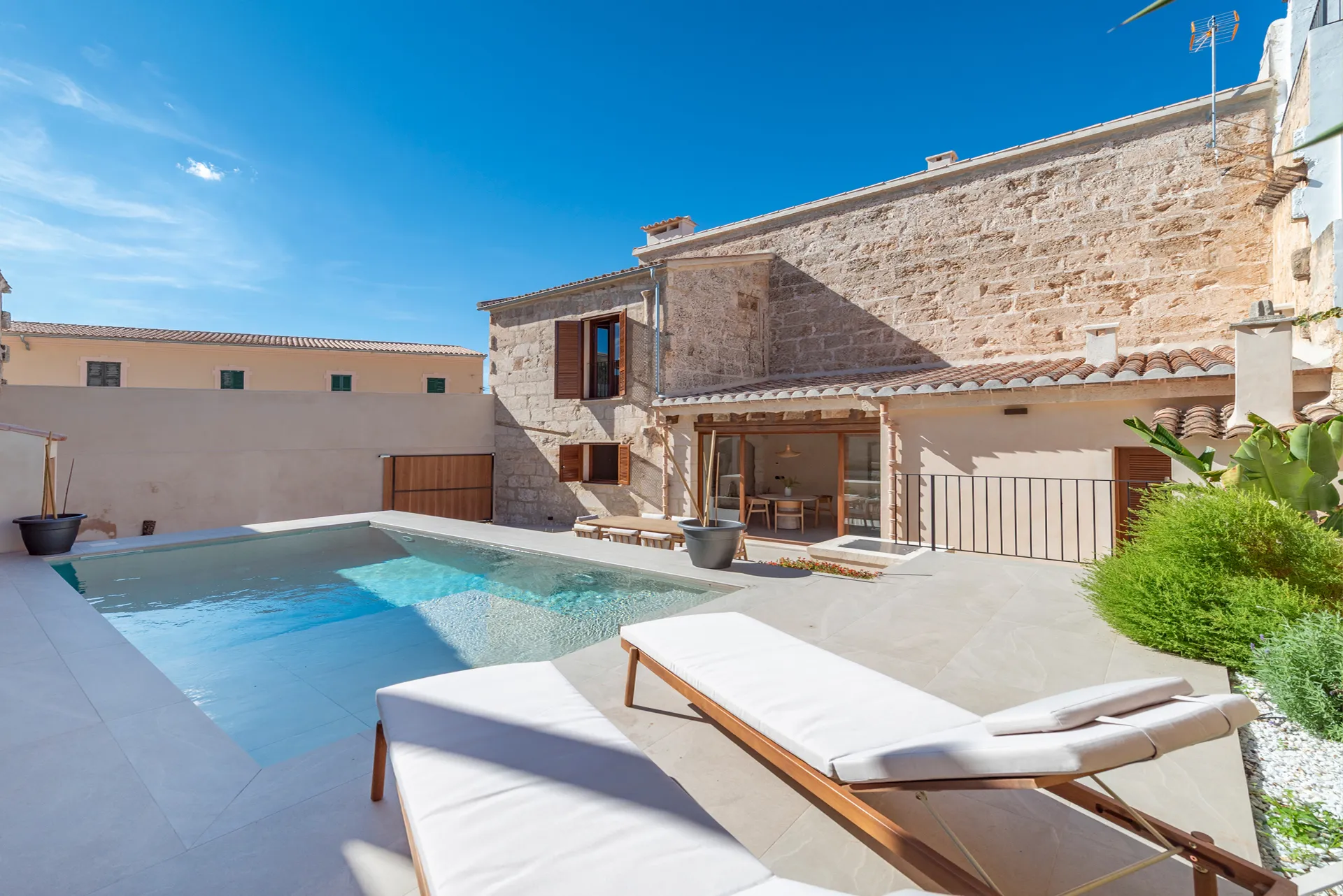 Gorgeous, modern townhouse in Muro with private courtyard and pool-1