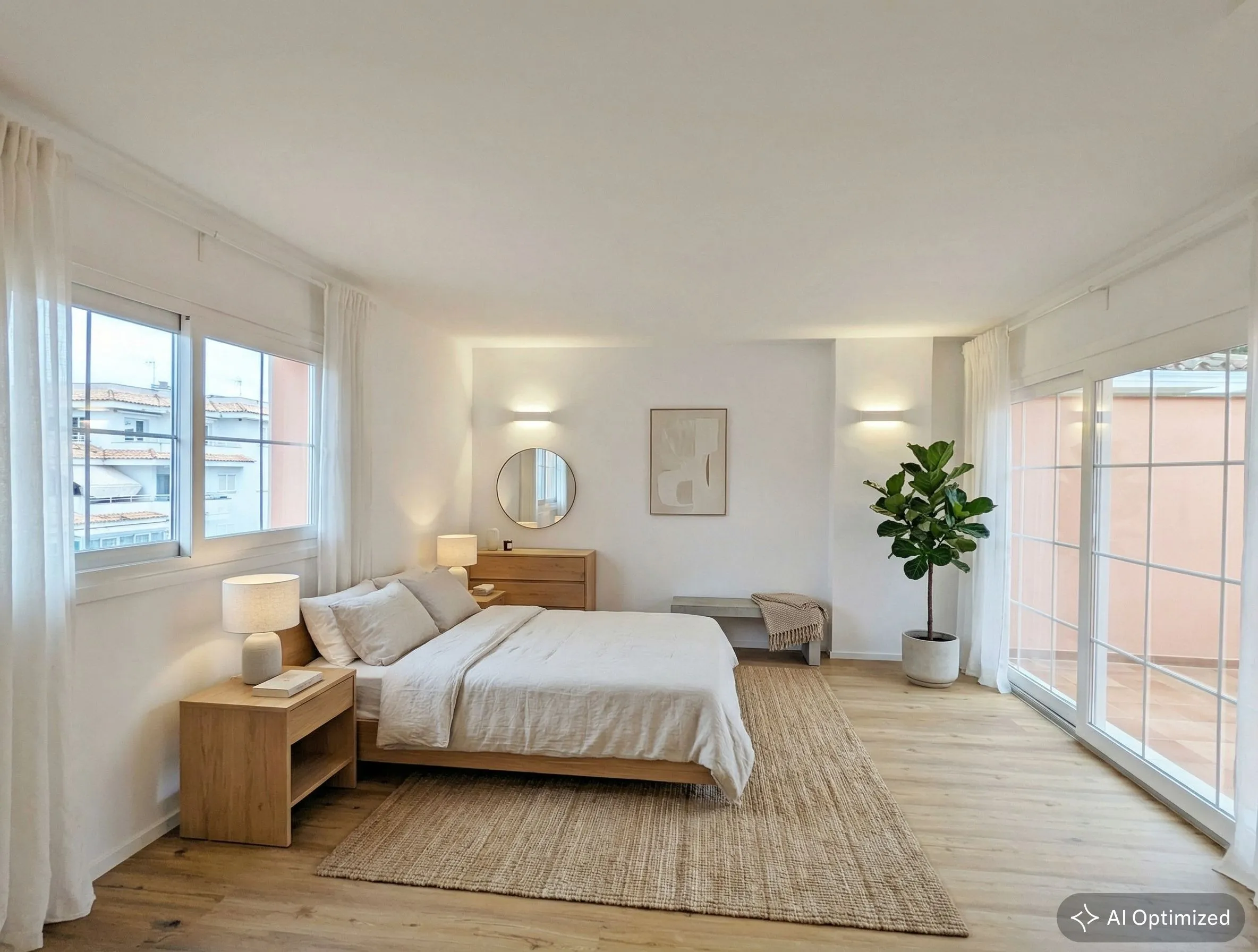 Charming reformed penthouse with large private terrace in Maioris-7