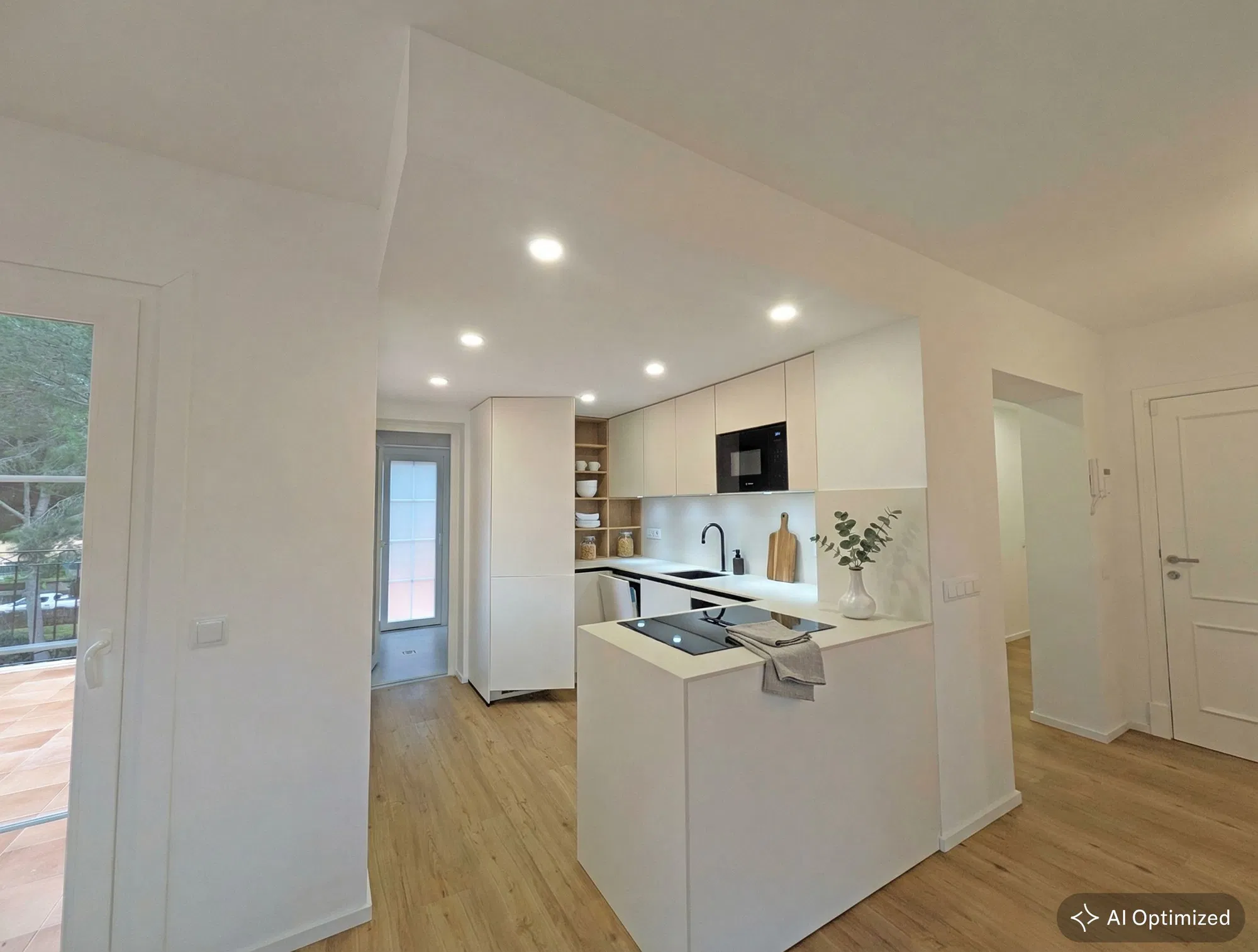 Charming reformed penthouse with large private terrace in Maioris-6