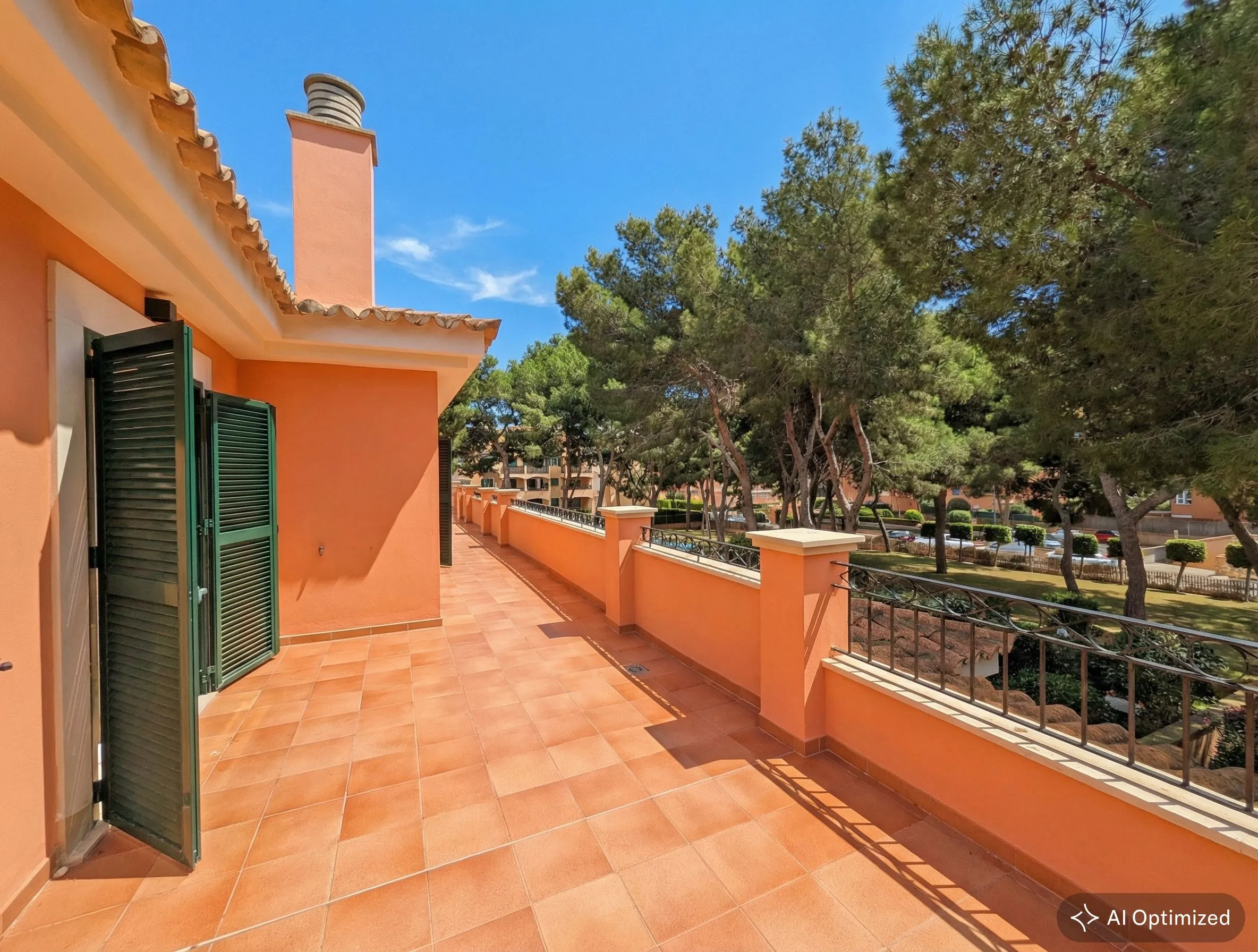 Charming reformed penthouse with large private terrace in Maioris-3