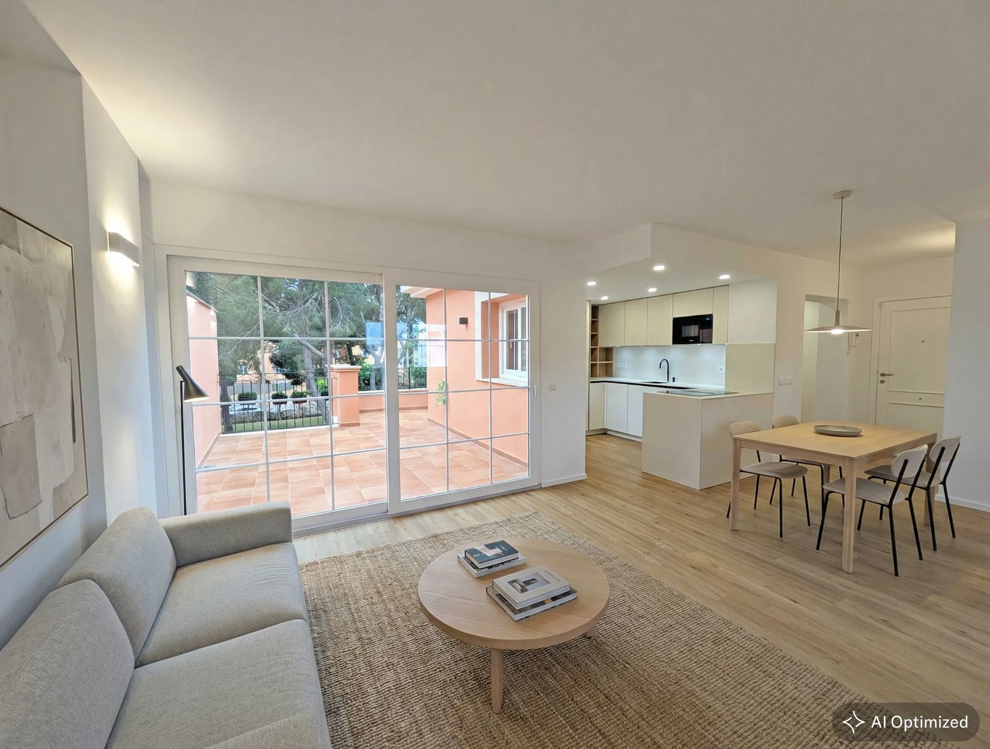 Charming reformed penthouse with large private terrace in Maioris-4