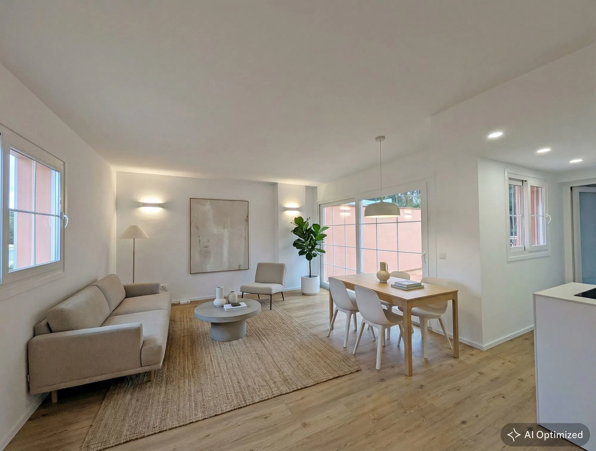 Charming reformed penthouse with large private terrace in Maioris-5