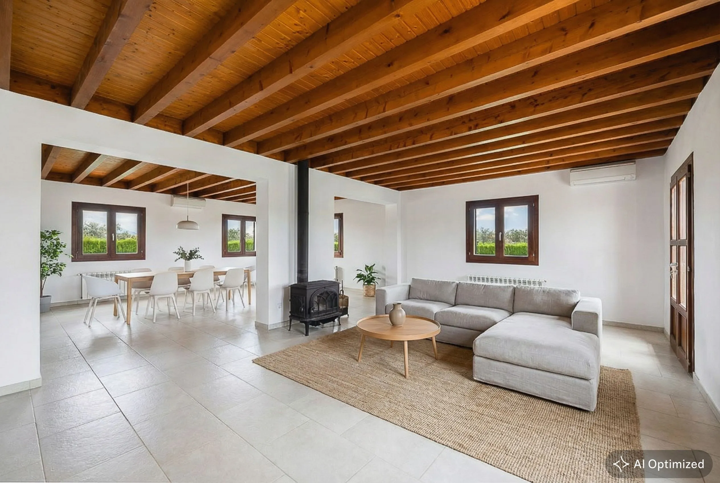 Casa de campo de alta calidad en ubicación privada-6