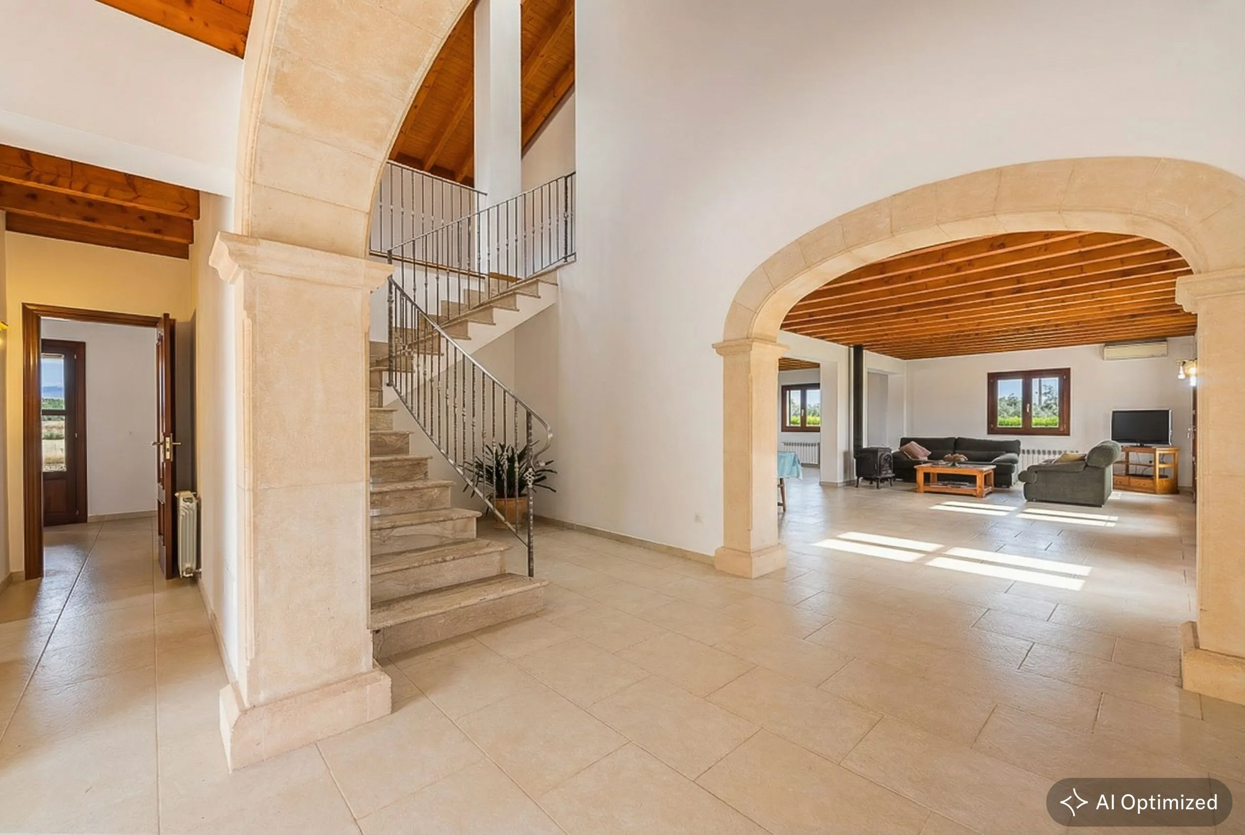 Casa de campo de alta calidad en ubicación privada-4