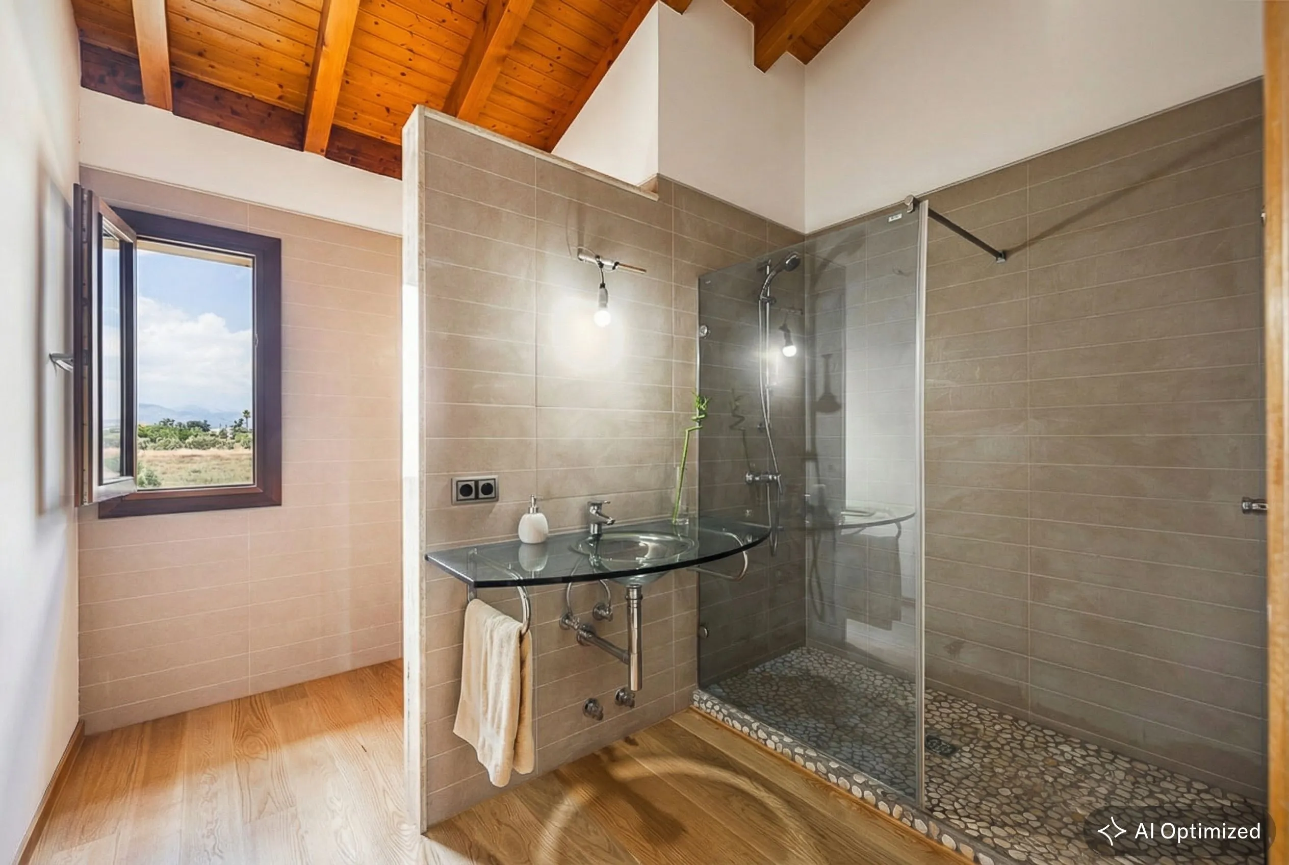 Casa de campo de alta calidad en ubicación privada-12