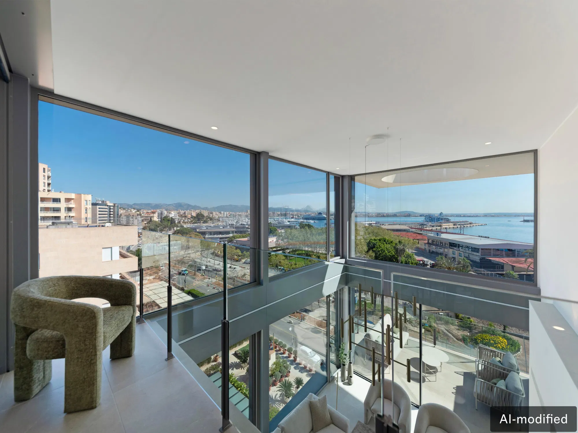 Einzigartiges Neubaupenthouse mit Meerblick-12