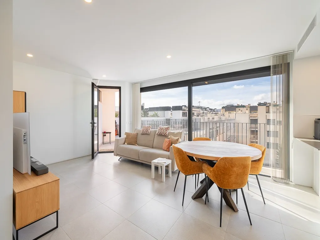 Modern penthouse - dakterras met gemeenschappelijk zwembad-2