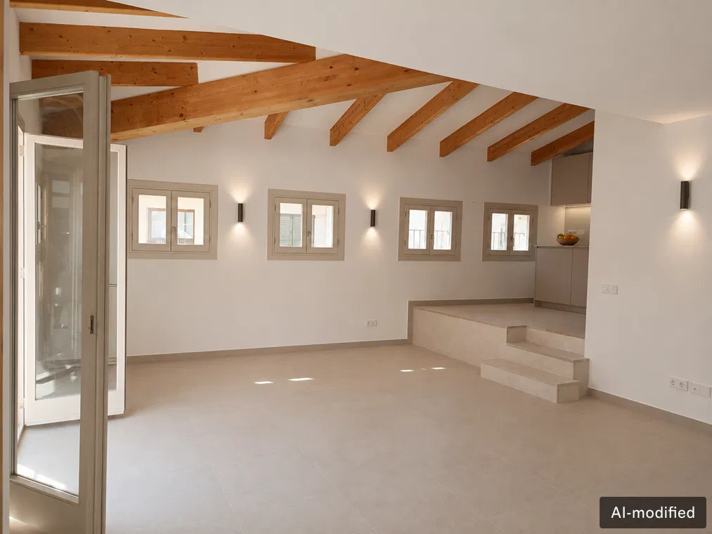 Exclusive first-occupancy penthouse with private roof terrace, elevator and pool in Calatrava-2