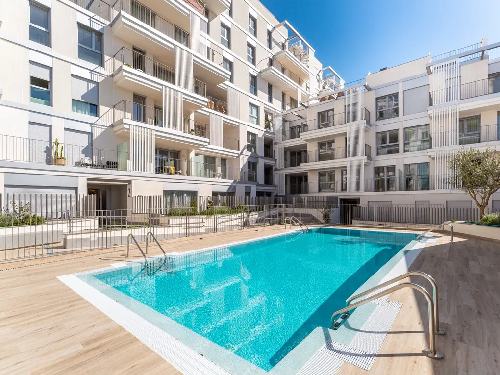 Newly built apartment with terrace, sea view, parking, communal pool-11