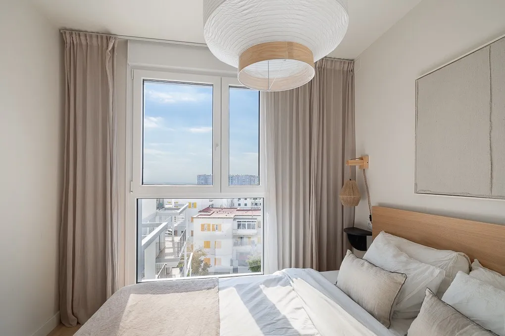 Newly built apartment with terrace, sea view, parking, communal pool-6