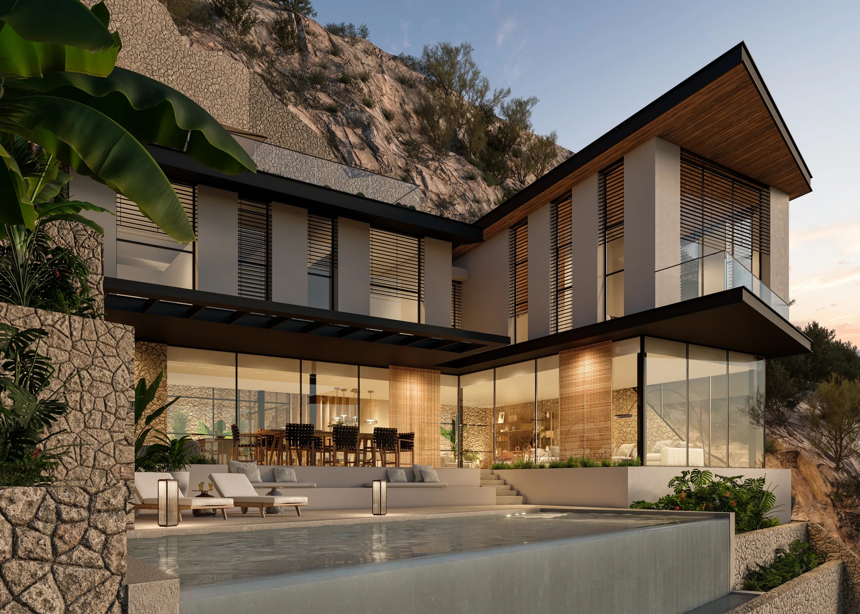 Building plot in second sea line with submitted planning application-5