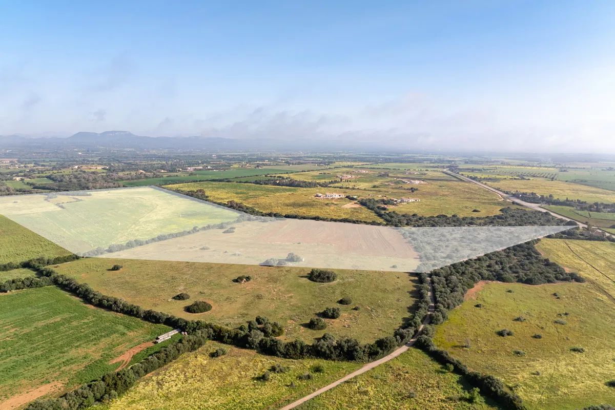 Terreno con licenza edilizia vicino a Es Trenc-4