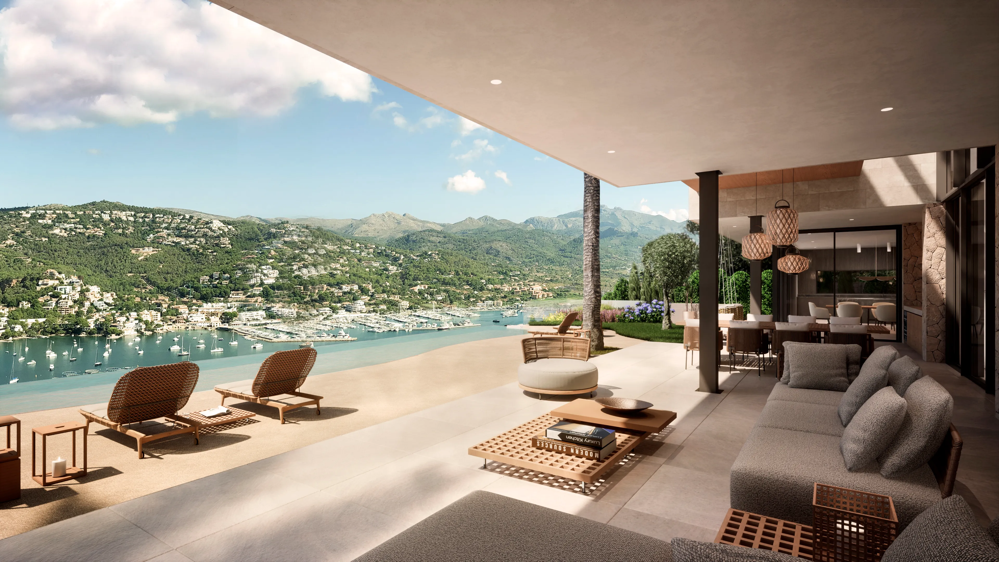 Terreno edificabile con progetto e scavo in posizione privilegiata con vista sul porto e sul mare-6